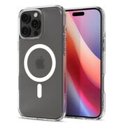 Husa premium pentru  iPhone 16 Pro ultra hybrid magsafe frost - transparent