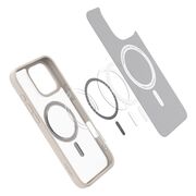 Husa premium pentru  iPhone 16 Pro Max Spigen Ultra Hybrid MagSafe - crem