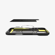 Husa premium pentru  iPhone 16 Pro Spigen Rugged Armor MagSafe - negru