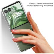 Husa pentru Motorola Razr 50 Ultra Anti-Shock 1.5mm, transparent
