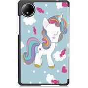 Husa pentru  Xiaomi Redmi Pad SE 8.7 tip stand functie sleep/wake-up, unicorn