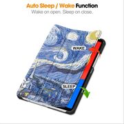 Husa pentru  Xiaomi Redmi Pad SE 8.7 tip stand functie sleep/wake-up, multicolor
