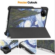 Husa pentru  Xiaomi Redmi Pad SE 8.7 tip stand functie sleep/wake-up, multicolor