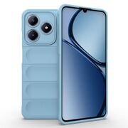 Husa pentru  Realme C61, Realme C63 Liquid Silicone, Microfibre Lining, Non-Slip Airbag Design, albastru