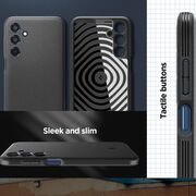 Husa Samsung Galaxy M35 Spigen Essential Sand Blast, negru mat