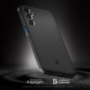Husa Samsung Galaxy M35 Spigen Essential Sand Blast, negru mat