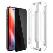 [Pachet 2x] Folie iPhone 16 Spigen Glas.tR EZ Fit, privacy