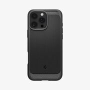 Husa premium pentru  iPhone 16 Pro Spigen Rugged Armor MagSafe - negru