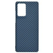 Husa pentru  Motorola Edge 50 Fusion CarbonFiber UltraSlim, Lightweight, albastru