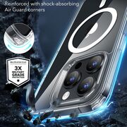 Husa pentru  iPhone 16 Pro Max cu MagSafe Classic Hybrid HaloLock - clear