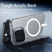 Husa pentru  iPhone 16 Pro Max cu MagSafe Classic Hybrid HaloLock frosted - transparent