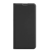 Husa pentru iPhone 16 Plus tip carte BookFlip, inchidere magnetica, negru