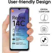 Husa pentru Xiaomi Redmi 14C Anti-Shock 1.5mm, cu protectie lentile, transparent