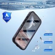 Pachet 360: Husa cu folie integrata iPhone 16 Plus cu MagSafe ShockProof Dust-Water Proof Full Body, negru