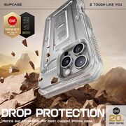 Husa iPhone 16 Pro Supcase Unicorn Beetle Pro, transparenta