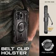 Husa iPhone 16 Pro Max Supcase Unicorn Beetle Pro MagSafe, negru