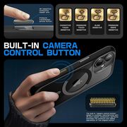 Husa iPhone 16 Supcase Unicorn Beetle Slim Clear MagSafe, negru