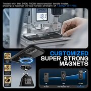 Husa iPhone 16 Supcase Unicorn Beetle Slim Clear MagSafe, negru