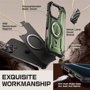 Husa iPhone 16 Supcase Unicorn Beetle XT MagSafe, verde