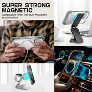 Husa iPhone 16 Pro Supcase Unicorn Beetle XT MagSafe, alb