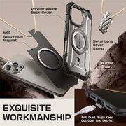 Husa iPhone 16 Pro Max Supcase Unicorn Beetle XT MagSafe, gri