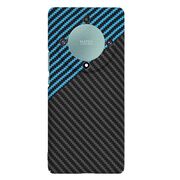 Husa pentru  Honor Magic 5 Lite CarbonFiber UltraSlim, Lightweight, albastru negru
