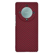 Husa pentru  Honor Magic 5 Lite CarbonFiber UltraSlim, Lightweight, rosu