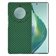Husa pentru  Honor Magic 5 Lite CarbonFiber UltraSlim, Lightweight, verde