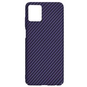 Husa pentru  Motorola Moto G32 CarbonFiber UltraSlim, Lightweight, mov