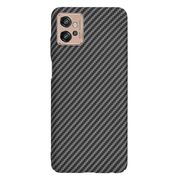 Husa pentru  Motorola Moto G32 CarbonFiber UltraSlim, Lightweight, negru