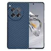 Husa pentru  OnePlus 12 CarbonFiber UltraSlim, Lightweight, albastru