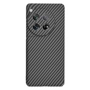 Husa pentru  OnePlus 12 CarbonFiber UltraSlim, Lightweight, negru