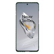 Husa pentru  OnePlus 12 CarbonFiber UltraSlim, Lightweight, verde