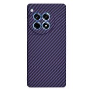 Husa pentru  OnePlus 12R CarbonFiber UltraSlim, Lightweight, mov