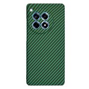 Husa pentru  OnePlus 12R CarbonFiber UltraSlim, Lightweight, verde