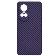 Husa pentru  Oppo Reno 10, Reno 10 Pro CarbonFiber UltraSlim, Lightweight, mov