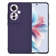 Husa pentru  Oppo Reno 11F CarbonFiber UltraSlim, Lightweight, mov