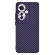 Husa pentru  Oppo Reno 11F CarbonFiber UltraSlim, Lightweight, mov