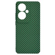 Husa pentru  Oppo Reno 11F CarbonFiber UltraSlim, Lightweight, verde