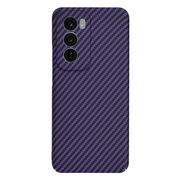 Husa pentru  Oppo Reno 12 CarbonFiber UltraSlim, Lightweight, mov