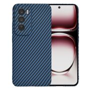 Husa pentru  Oppo Reno 12 Pro CarbonFiber UltraSlim, Lightweight, albastru