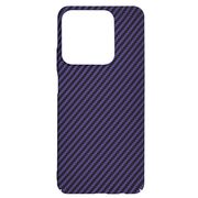 Husa pentru  Realme C61, Realme C63 CarbonFiber UltraSlim, Lightweight, mov