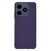 Husa pentru  Realme C61, Realme C63 CarbonFiber UltraSlim, Lightweight, mov