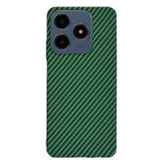 Husa pentru  Realme C61, Realme C63 CarbonFiber UltraSlim, Lightweight, verde