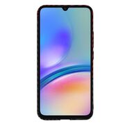 Husa pentru  Samsung Galaxy A05s CarbonFiber UltraSlim, Lightweight, rosu negru