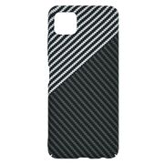 Husa pentru  Samsung Galaxy A22 5G CarbonFiber UltraSlim, Lightweight, gri