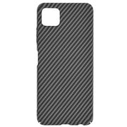 Husa pentru  Samsung Galaxy A22 5G CarbonFiber UltraSlim, Lightweight, negru