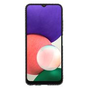 Husa pentru  Samsung Galaxy A22 5G CarbonFiber UltraSlim, Lightweight, negru