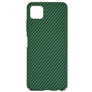 Husa pentru  Samsung Galaxy A22 5G CarbonFiber UltraSlim, Lightweight, verde