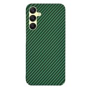 Husa pentru  Samsung Galaxy A25 CarbonFiber UltraSlim, Lightweight, verde